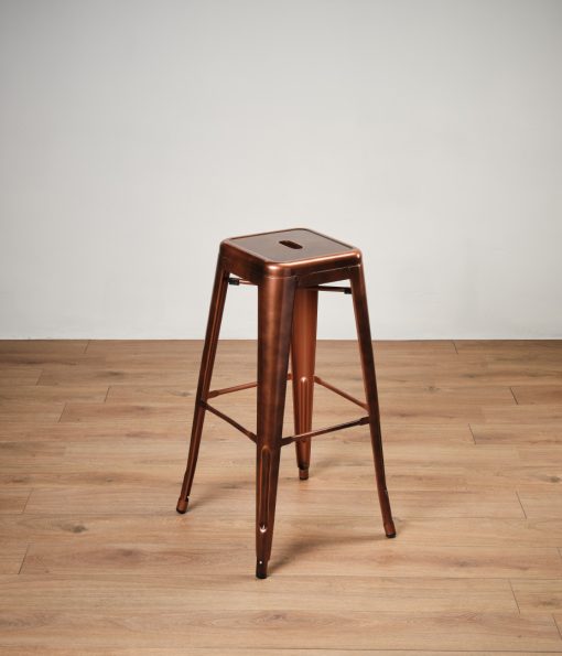 Copper tolix style bar stool - Jollies commercial furniture