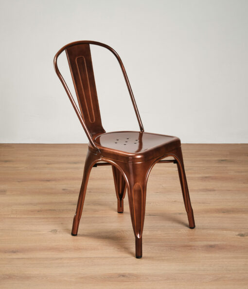 Copper tolix style chair - Jollies commercial furniture