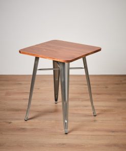 Galvanised tolix style table- Jollies commercial furniture