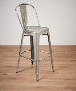 Galvanised tolix bar stool - Jollies commercial furniture