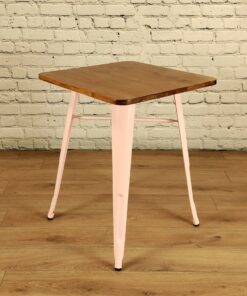 Pink tolix style table - Jollies commercial furniture