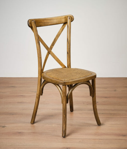 Antique black crossback chair - Jollies furniture