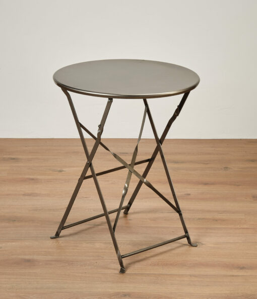 gunmetal bistro table - Jollies commercial furniture