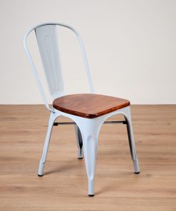 Light blue tolix chair - Jollies furniture