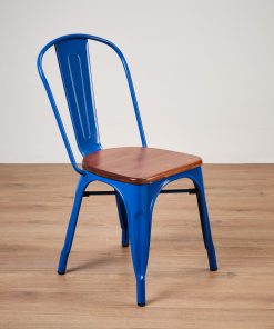 royal blue tolix chair - Jollies Furniture
