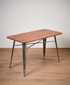 Galvanised tolix style table - Jollies commercial furniture