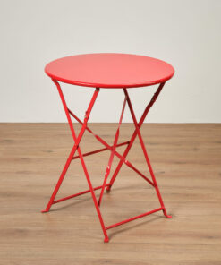 red bistro table - Jollies commercial furniture