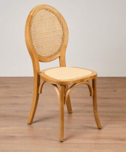 Natural elm oval back chair - Jollies commercial furniture