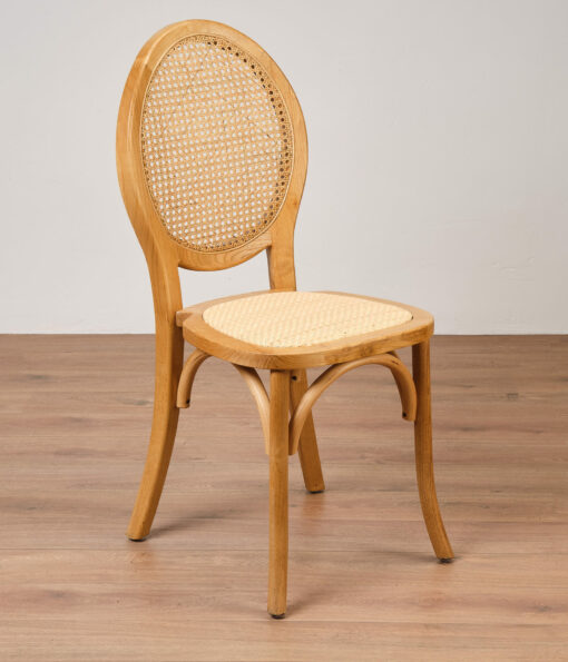 Natural elm oval back chair - Jollies commercial furniture