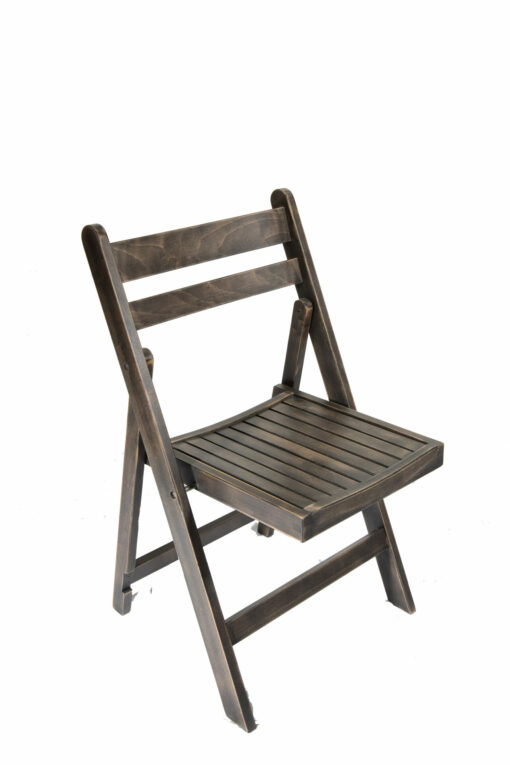 Blackwashed folding chair - Jollies commercial furniture