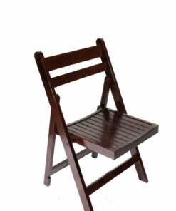 Dark beech folding chair - Jollies commercial furniture