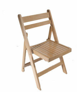 Natural beech folding chair - Jollies commercial furniture