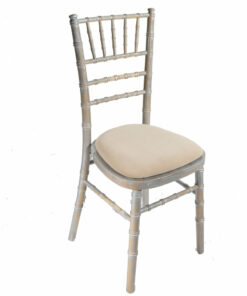 Silver washed chiavari chair - Jollies commercial furniture
