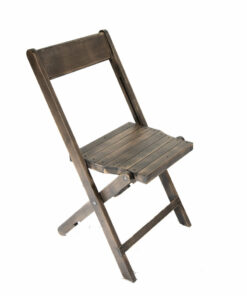 Blackwashed folding chair - Jollies commercial furniture