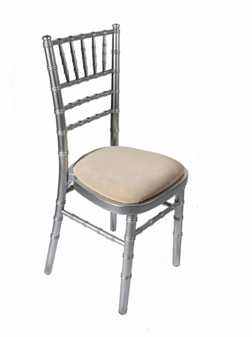 Silver chiavari chair - Jollies commercial furniture