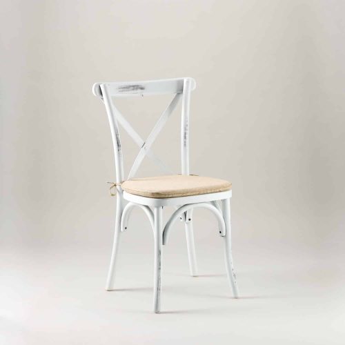 Vintage white crossback chair – Jollies commercial furniture (5)